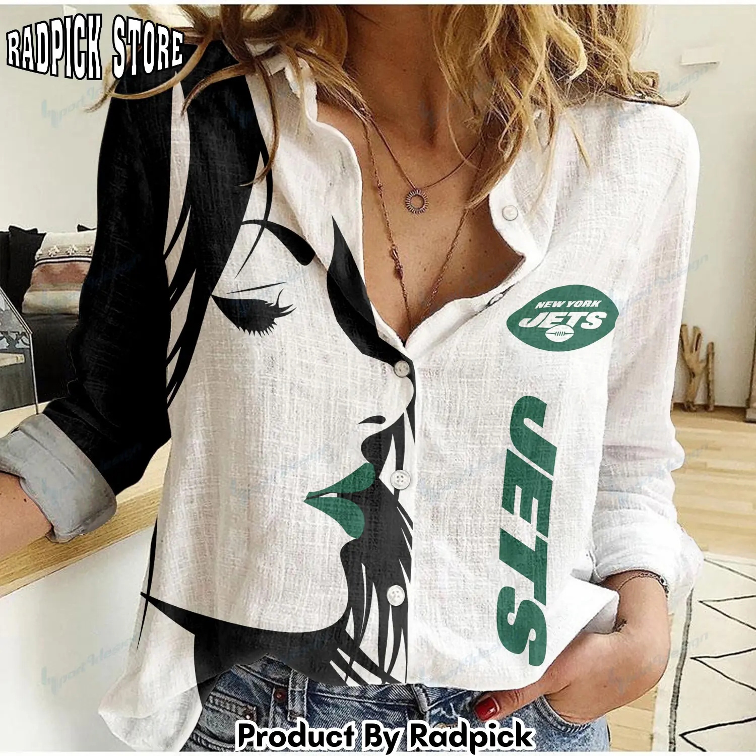 Radpick new york jets woman shirt rp662489